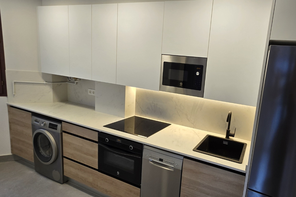 Proyecto de reforma integral de cocina en Santa Catalina Donostia | Eraitek Soluciones
