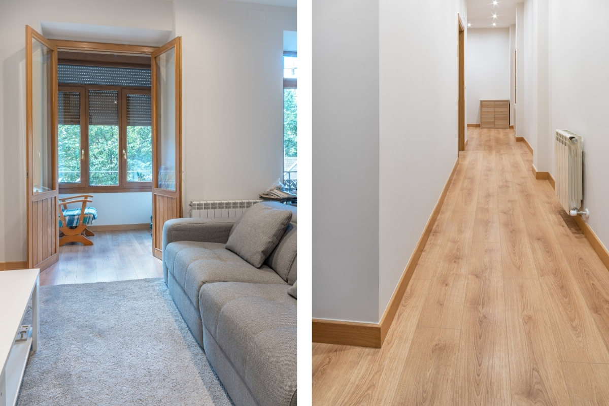 Reforma integral de vivienda en un edificio de madera en Donostia | Eraitek Soluciones