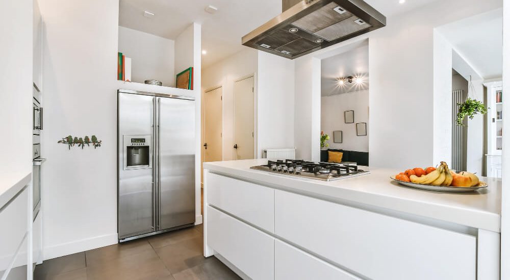 cocina con isla o península